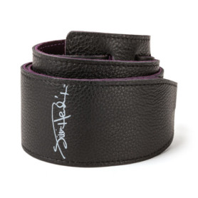 Sangle en Cuir Jim Dunlop Hendrix Signature - Noir