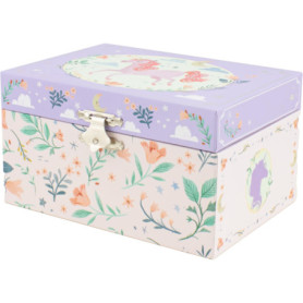 Coffre Musical Licorne Lilas - Ulysse Couleurs d'Enfance