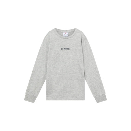 T-Shirt à Manches Longues Champion Legacy pour Garçon - Motif Graphique Gris