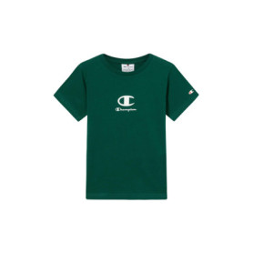 T-shirt Champion Legacy Col Rond Vert pour Garçon - Taille XXL