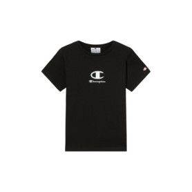 T-shirt Noir Champion Legacy pour Garçon - Confort Quotidien