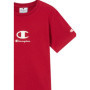 T-shirt Rouge Champion Legacy pour Garçon - Confort Quotidien