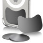 Lot de 4 Plaques Magnétiques Universelles pour Téléphone en Voiture - Fixation Adhésive 3M