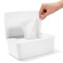 Boîte à Lingettes Humides avec Couvercle - Pratique et Élégante