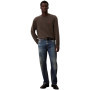 Pull-over Calvin Klein Monogram en Grey Beluga pour Homme - Luxe Décontracté