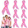 Foulard Octobre Rose YBwanli - Ensemble de 7 Bandanas Élégants