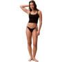 String Thong Femme Dipped Calvin Klein Noir - Modèle Seeing Stars