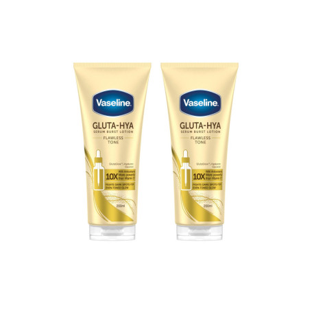 Vaseline Gluta-Hya Lotion Hydratante Anti-Taches 2 x 200ml
