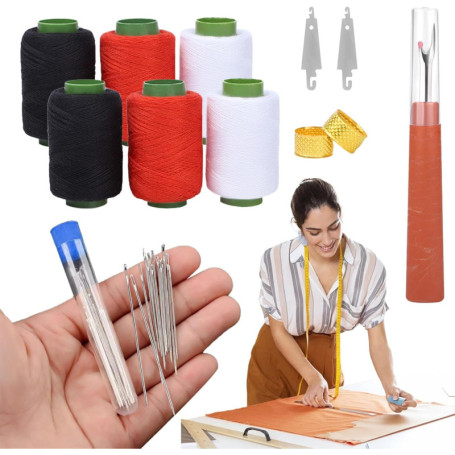 Kit de Couture Voyage 37 Pièces avec Aiguilles et Fils