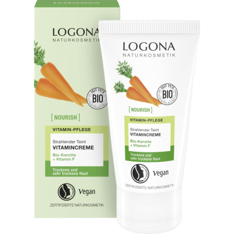 Crème Éclat Naturel LOGONA à la Carotte Bio - 50 ml