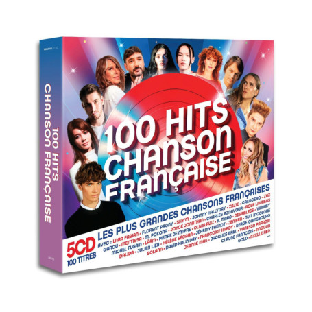 Coffret 100 Hits de la Chanson Française - 5 CD Incontournables