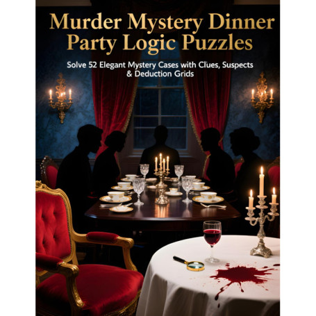 Murder Mystery Dinner Party: 52 Énigmes Élégantes à Résoudre