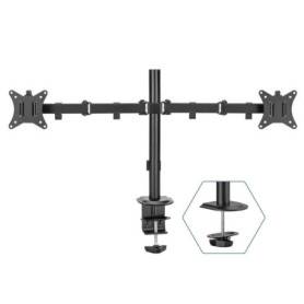 Support Pince VoltShine pour Deux Écrans 17" à 32" - Ergonomique et Réglable