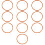 ECSiNG Lot de 10 Rondelles Annulaires en Cuivre pour Forets UNC 1-1/4"