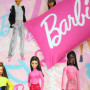 Parure de lit Barbie réversible pour enfant avec taie d'oreiller assortie