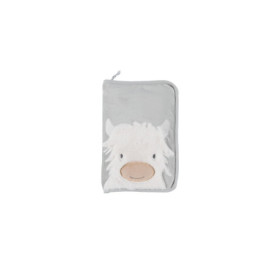 Protège Carnet de Santé Bébé Noukie's Fluffy en Fausse Fourrure Douce