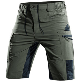 Short de VTT respirant pour homme - Cycorld, vert, léger et confortable