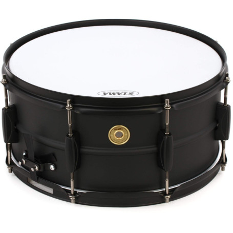 Caisse Claire Tama Metalworks Black Steel 14"x6,5" - Sonorité Brillante