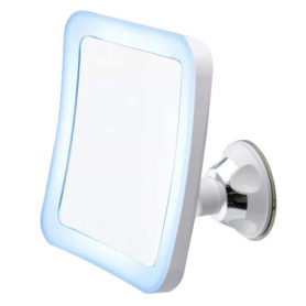 Miroir de Maquillage LED CAMRY CR 2169 avec Ventouse et Grossissement x5