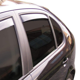 Déflecteurs d'air ClimAir Master Noir pour Skoda Octavia 5E Kombi
