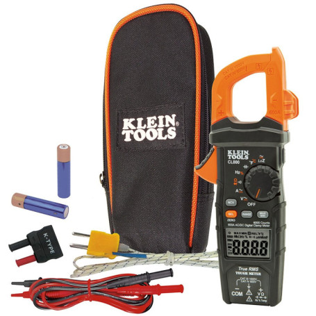 Pince Ampèremétrique Numérique Klein Tools CL800 - True RMS AC/DC