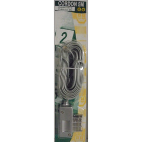 Cordon Téléphone RJ11 Male 5m - Maisange