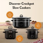 Crock-Pot Slow Cooker Noir 2,4 L - Idéal pour 1 à 2 Personnes