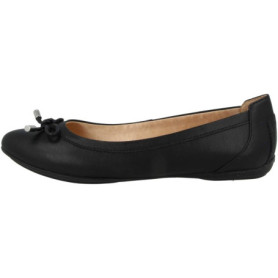 Ballerines Geox Femme D Charlene Noires - Confort et Élégance