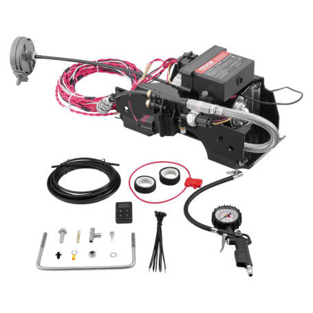 Kit de Contrôleur d'Amortisseur Pneumatique VEVOR avec Compresseur 12V