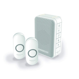 Sonnette sans fil Honeywell Home DC313NFB avec LED et 2 boutons