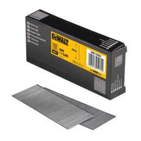 Pointes Brad DeWalt 18GA 50 mm - 5000 unités Argentées