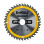 Lame de scie DeWalt DT1945-QZ 190mm 40 dents pour construction