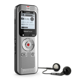 Philips VoiceTracer DVT2015 - Enregistreur Vocal Portable 8 Go avec Transcription AI