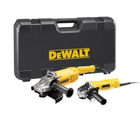 Coffret Duo Meuleuses DEWALT DWE494 et DWE4157 - Puissance et Polyvalence