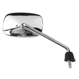 Rétroviseur Droit Argenté pour Vespa S 50-150cc 2T/4T