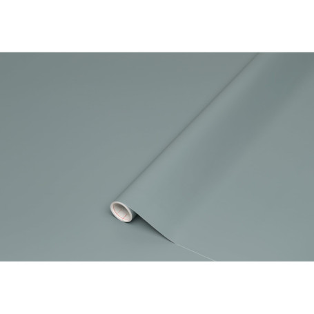 Film Adhésif Décoratif Matt Grey pour Meubles - 67,5 cm x 1,5 m