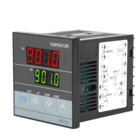 Thermostat PID MC701 avec Affichage Numérique et Boîtier Robuste