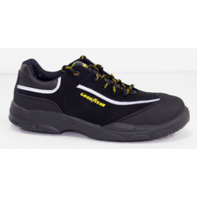 Bottes de sécurité Goodyear G1388601C en cuir nubuck gris