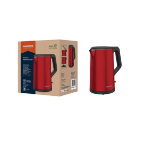 Bouilloire Électrique Rouge GRUNDIG WK8340 - 2150 W, 1,5 L