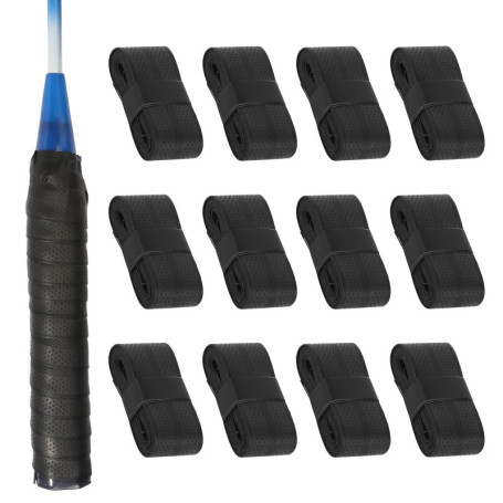 GOSHIES Lot de 12 Bandes Antidérapantes pour Raquettes de Sport