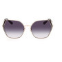 Lunettes de soleil GUESS GU7843 en Rose Or Scintillant pour Femme