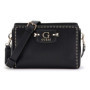 Sac à Bandoulière Mini GUESS Nastra Noir Élégant