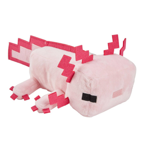 Peluche Axolotl Minecraft 20 cm - Jouet à collectionner pour enfants