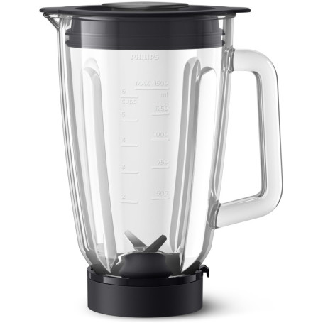 Bol de Blender Philips 1,5L en Verre avec Technologie ProBlend