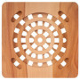 Dessous de Plat en Bois Carré - Protecteur Écologique pour Table