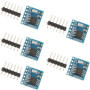 Pack de 5 Modules de Mémoire Flash W25Q64 - 64 Mbit pour SPI