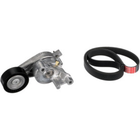 Kit de courroies trapézoïdales Gates K026PK1053 pour moteur