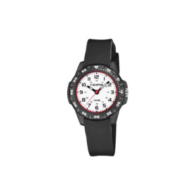Montre Enfant Calypso Analogique avec Bracelet en Caoutchouc Noir