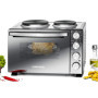 Rommelsbacher KM 3300 Petite Cuisine avec Plaques Chauffantes en Fonte