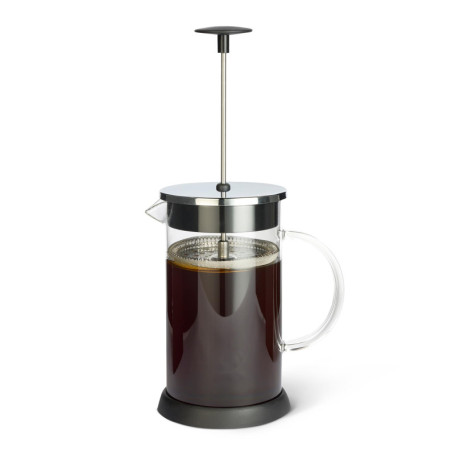 Cafetière à Piston Amazon Basics en Verre Borosilicaté 1L